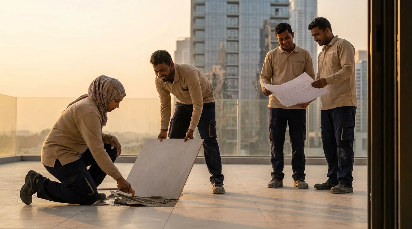 شركة تركيب سيراميك في ابوظبي