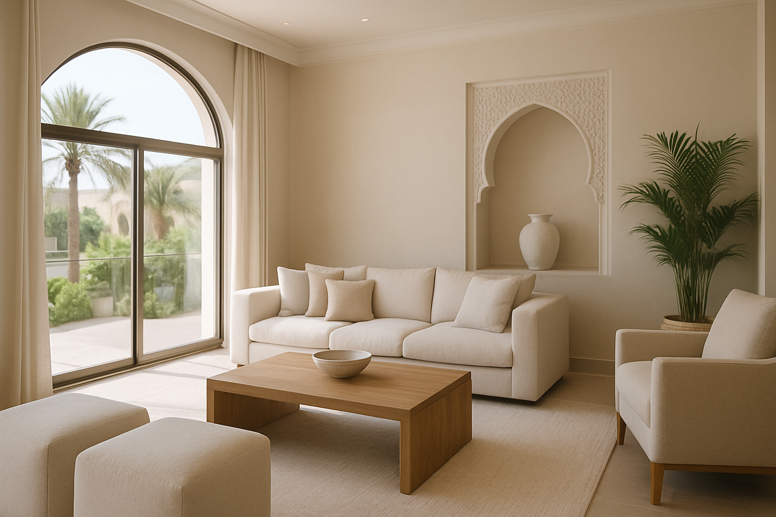 تصميم داخلي لمساجد دبي: الفخامة والروحانية