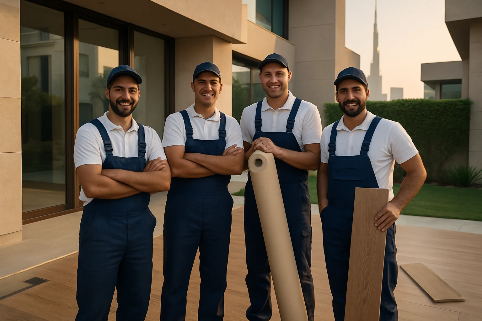 فريق تركيب أرضيات خشب (باركيه) 1