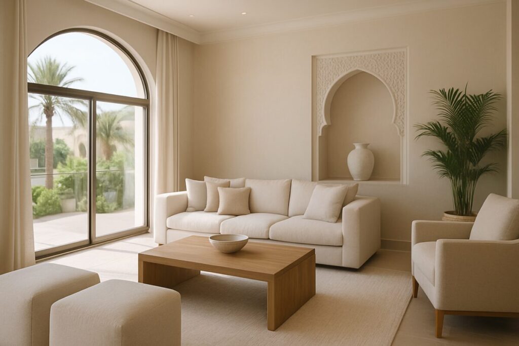 تصميم داخلي لمساجد دبي: الفخامة والروحانية