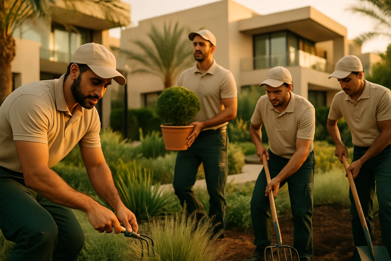 تصميم وتنسيق حدائق في الإمارات 1
